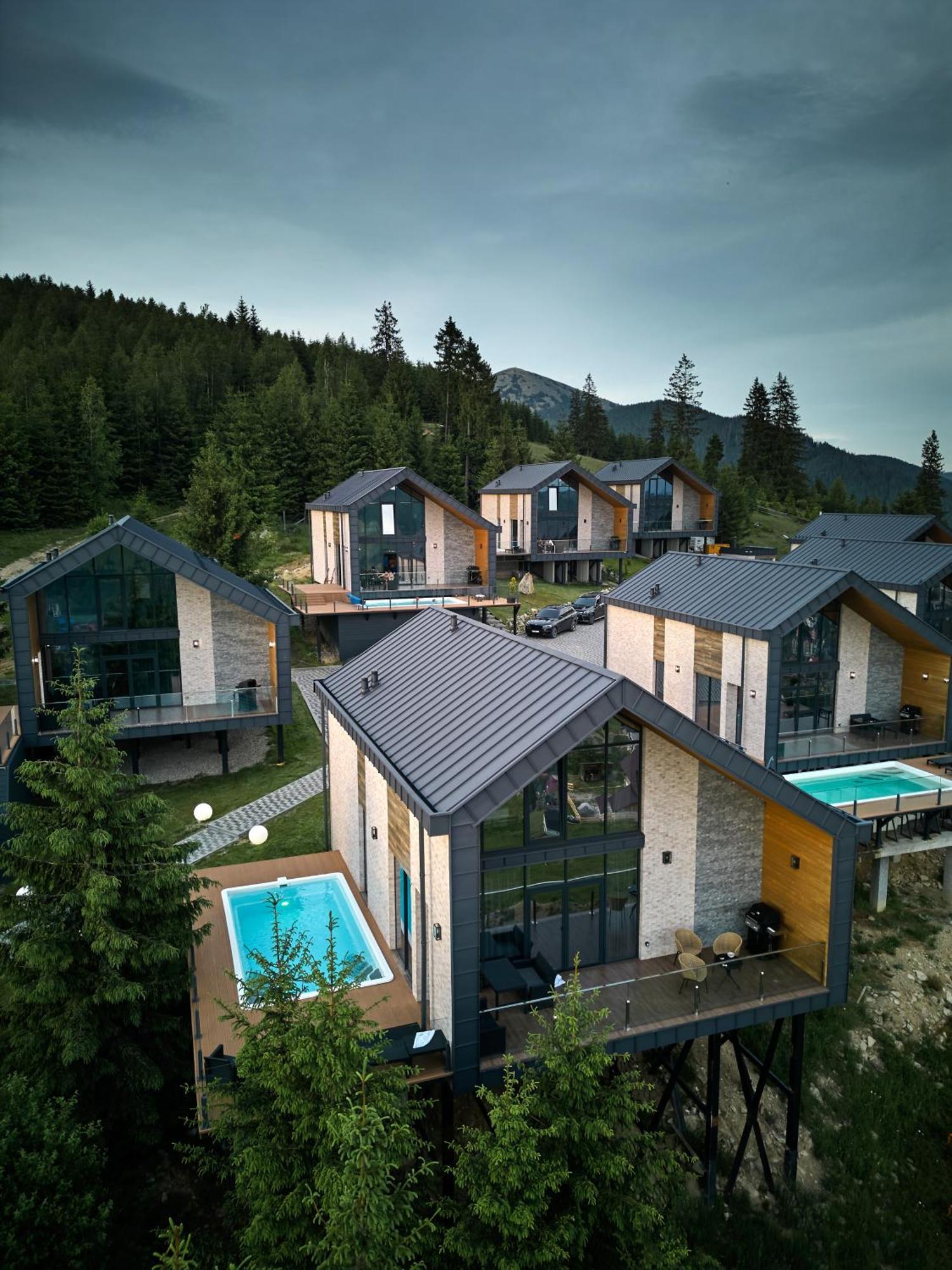 Villas Fomich Bukovel Exteriör bild